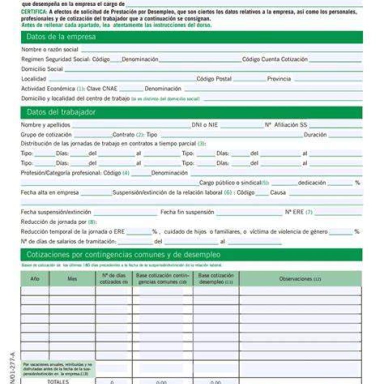 Necesito solicitar el paro y no me quieren dar el certificado de empresa